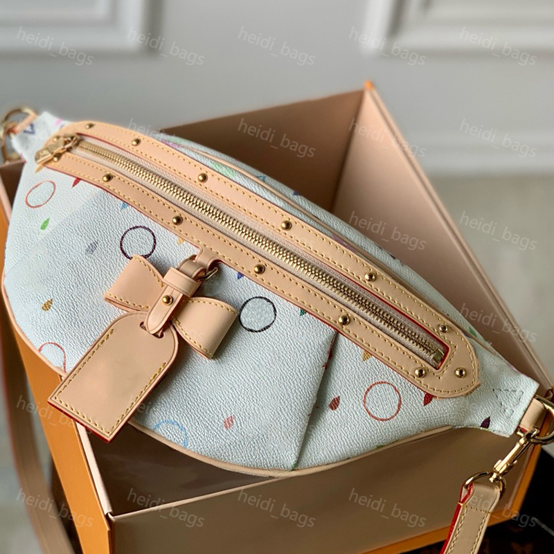 Men Fanny Pack Designer Bum Bags Luxury Womens Crossbody Bag Coloured Mini Duffle Bags -8 Chain Tote Bag Leather Handbags For Women Make Up Pouch DC