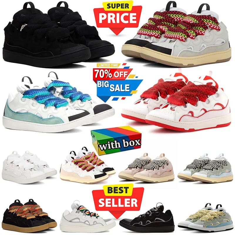 2026 New Designer Shoes Mens Fashion Sneakers Curb Womens Casual shoes Luxury Thick Bottom Outdoor Sneakers Leather Splicing Sport Fashion Board Sho