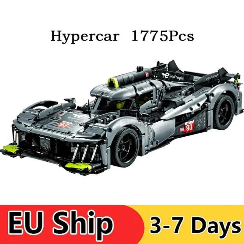1775pcs Super car Blocks 9X8 24H Car Blocks Hybrid Hyper car Assemble Bricks Toy Model Kids Adt Birthday Gift Cpatible 42156 Z250310-image-1048164587
