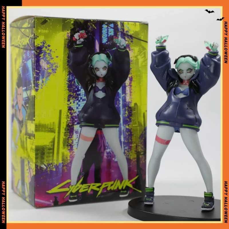 Anime Game Cyberpunk Edgerunners DAVID LUCY REBECCA Figure Standing Model Toy Collection Aciton Figure Decoration Gift K260325-image-1096837427
