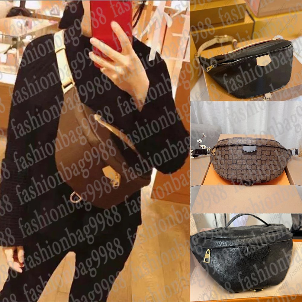 Bum Bags Designer Fanny Pack Women Belt bag Crossbody Waist Bag Leather brown white black Men Unisex luxury Mini bumbags Shoulder Bag popular Chest