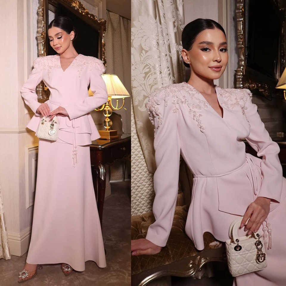 Elegant Mother Of The Bride Dress Suits Slim Fit Appliques Ladies Prom Birthday Party Formal Wear Outfit Jacket 2 Pieces