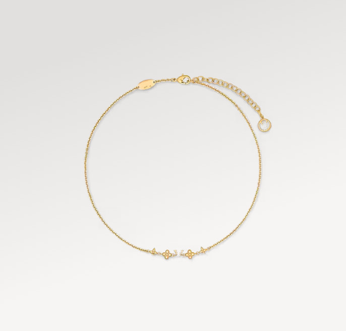 With BOX Luxury Designer Women Pendant Necklaces Flower 18K Gold Plated Fashion Necklaces Choker For Women Wedding Party Gift Jewelry
