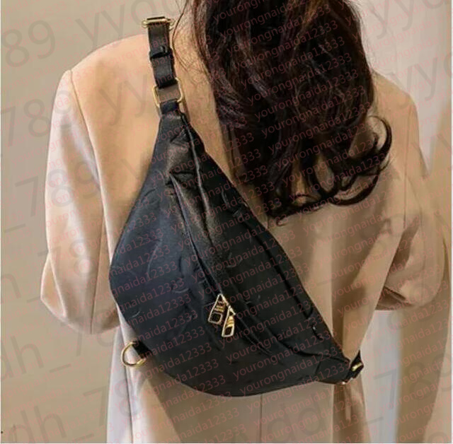 Bum bag designer fanny pack women belt bag designer waist bag leather brown white black mens crossbody luxury mini bumbags zipper popular casual tre