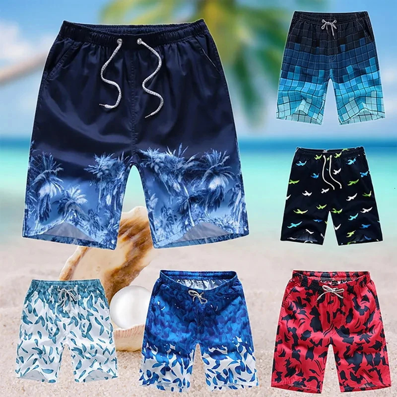 Swimming Hawaii Short Quick-drying Sexy Mens Swim Briefs Beach Shorts Arrival Swimsuit Summer Swimwearshort pants 250311