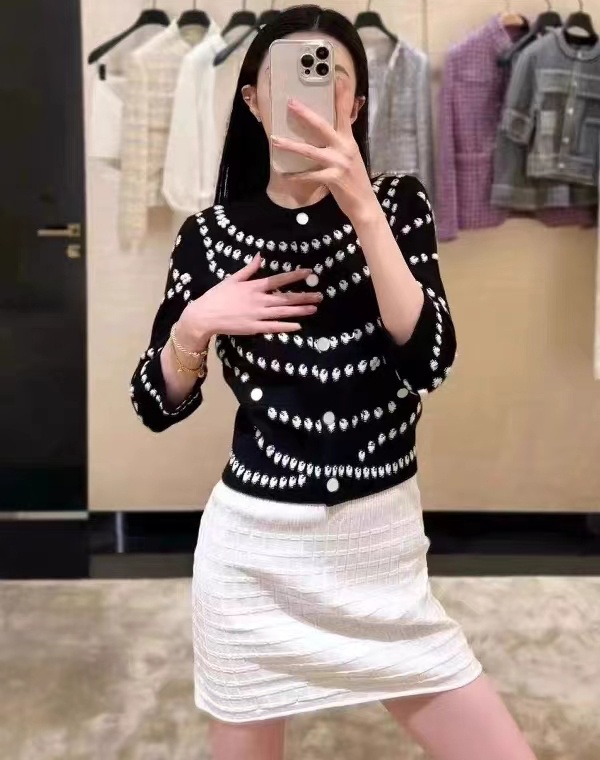 Chan high quality cardigan sweater 2025 new designer cardigan women's jacket designer jacket women designer clothes women cardigan designer wom
