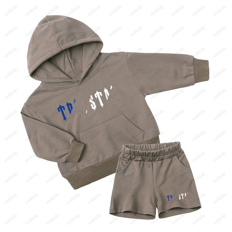 Kids Designer Clothes Baby Two Piece Hoodies Set Kids Luxury Tracksuits Children Hooded Pants Sweatershirt Girls Boys Hoodie Big Kid Toddler CXD2503