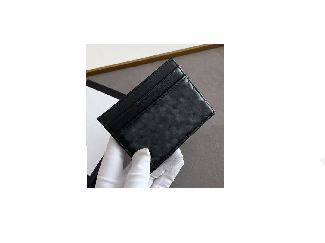 Luxurys Designer Purse cards bag Fashion Wallet womans Classic Leather Wallets Credit Card mini Coin Purses With Box Dust Bags-image-949913823