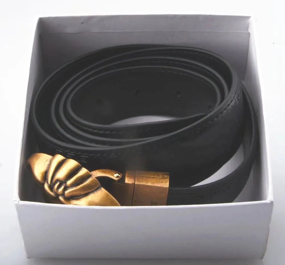 Designer belts Vasachi Luxury brand belts metal logo classic men's letter belts business fashion belts women's exquisite belts with exq