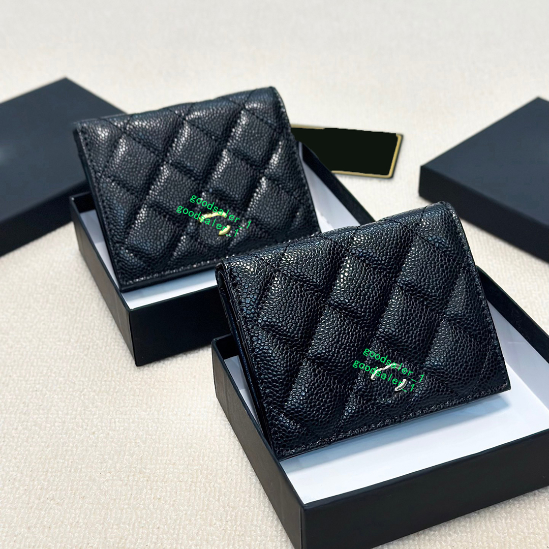 Wallet luxury designer wallet luxury wallet Leather material classic style Wallets card bag Thread with versatile Fashion Coin Purses Women bag 4 st