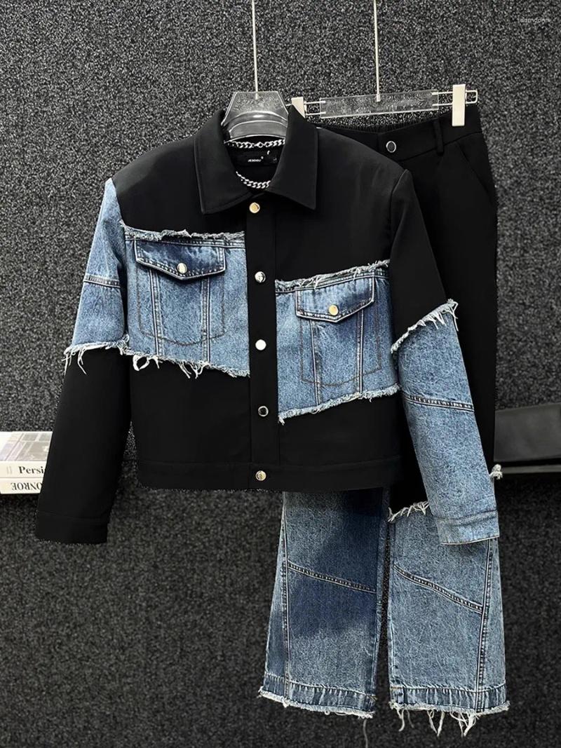 Contulaires pour hommes J01364 Ensembles de mode 2025 Piste Luxury European Design Party Style Clothing