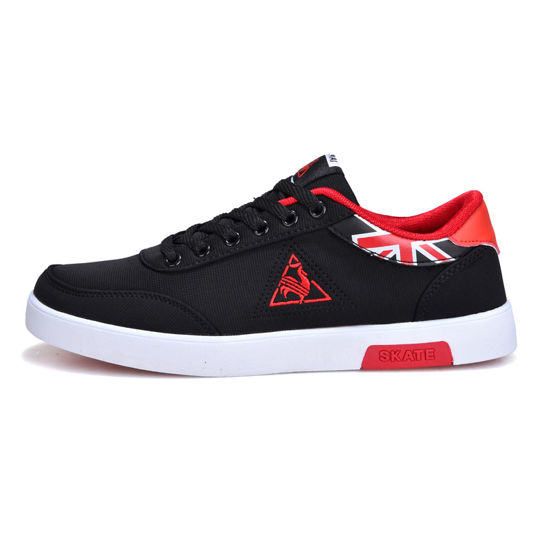 Nouvelle mode Low-Top Toom Students Skateboard Chaussures Chaussures de planche respirantes, adaptées aux vêtements d'école et à l'extérieur lége