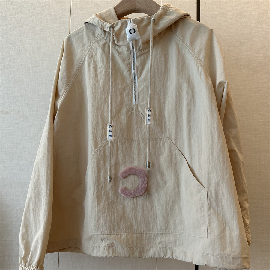 Design Hoodie à sweat à capuche pour femmes Veste à la mode manteau mode décontracté de la mode de protection solaire