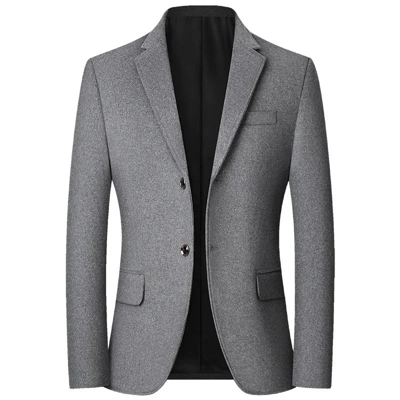 Autumn Men Formal Wear Suits Blazers Coats Cashmere Business Casual Jackets Male Slim Fit Mens Clothing 4XL 250305