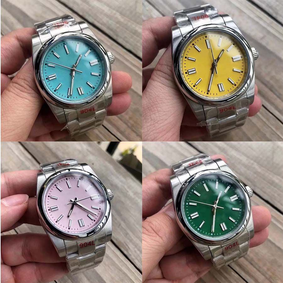 Business Mens Watch Men Automatic Mechanical Watch 41MM Stainless Steel Super Bright Watch Womens Waterproof Watch Women Fashion 36MM Watch Orologio
