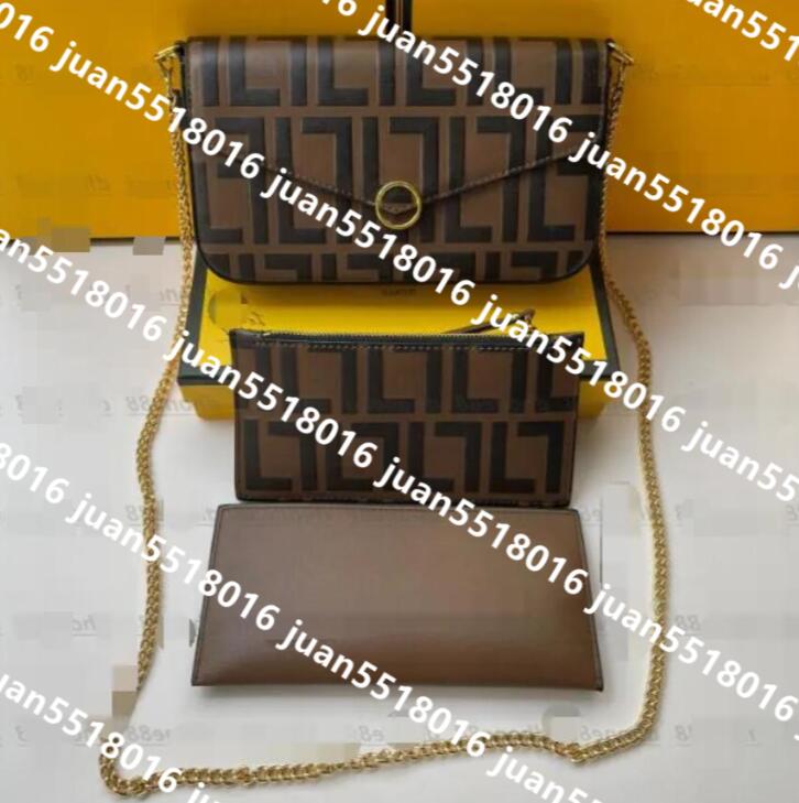 luxury three piece set the tote bag Fashion Designer Genuine Leather Capacity Womens Totes Shoulder Bag wallet Women bags top Quality Wallets Holder