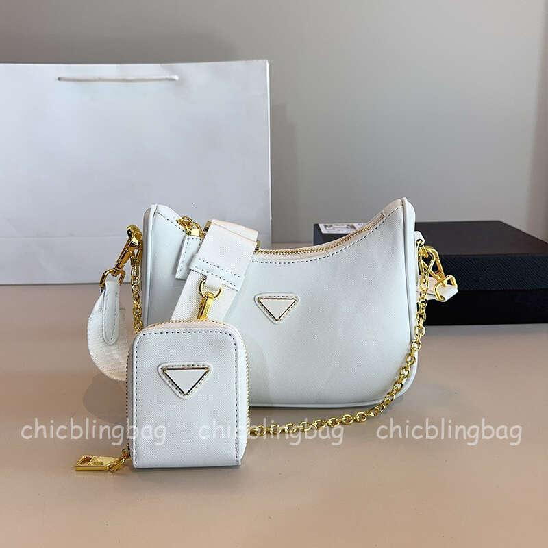 Top Hobo Underarm Designer Designer Classic 3-en-1 Sac d'épaule de mode Sac d'épaule multi-fonctionnal Sac à bandoulière décontracté MINI MARY BA