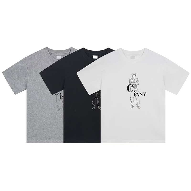 Tshirts Designer Tees Short Sleeve Fashion High Street Casual Tops Printting Crew Neck Cotton Summer Unisex-image-982288655