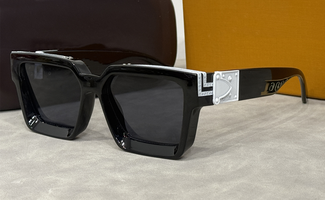 Hot Millionaires Sunglases men women full frame Vintage designer MILLIONAIRE 1.1 sunglasses men MILLIONAIRE popular Black Made in Italy WITH BOX-image-906227790