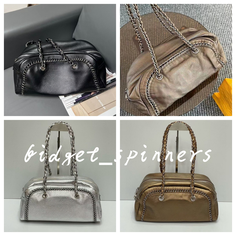 Lettre C créateur de mode femmes sacs grande capacité chaîne sacs nouveau Style Bowling sac 33 cm 30180