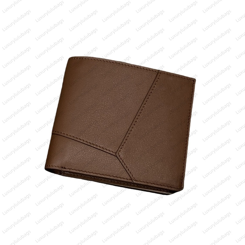 Designer wallets Women Men purses luxury leather short wallet Card Holder wallets classic pocket Genuine leather Man Bags original box