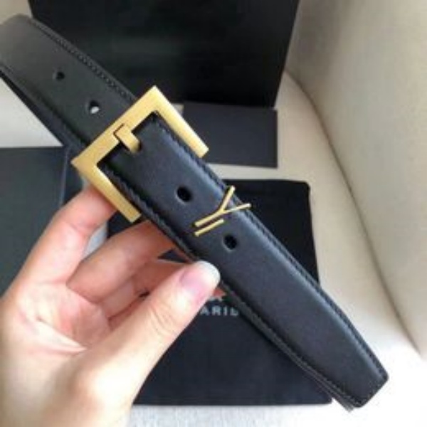 Luxury Designer Belt For Women Genuine Leather Cowhide Width 3.0/2.0cm Men Designers Belts Bronze Buckle Silver Womens Waistband Cintura With Box