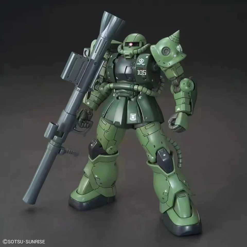 Weimei Hg Gto 1/144 Assembly Model Kit Thunder Universe Model Green Zaku Cannon Ver Action Figure Robot Plastic Toys Kids GiftC250315-image-1048940895