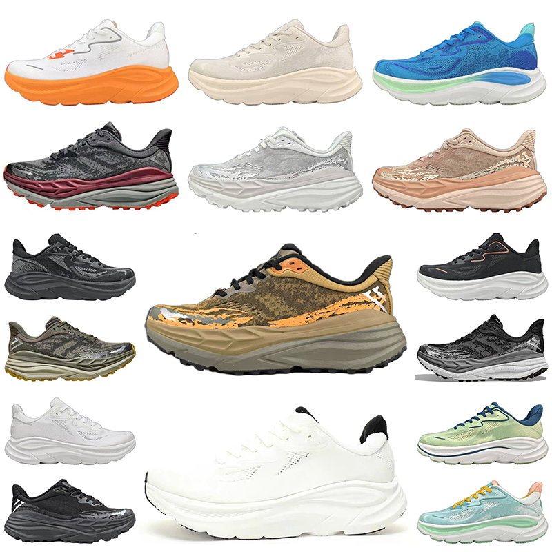 One Stinson 7 2025 Chaussures de course Baskets à plateforme pour femmes Clifton 10 Hommes Blakc White Harbor Hommes Femmes Baskets Runnners 36-4