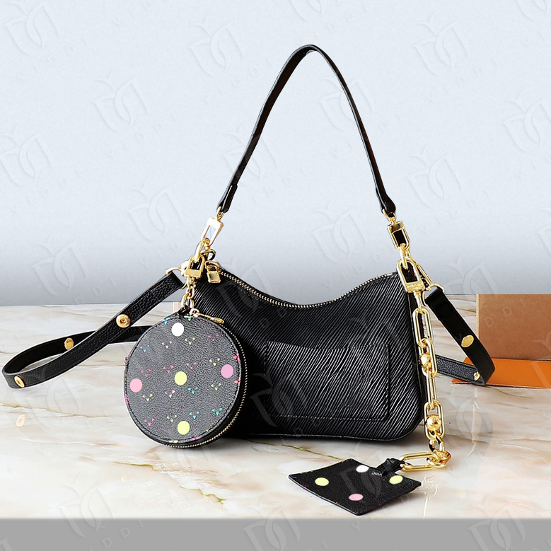 New wave multi Shoulder bag for women messenger bag Luxury Designer colorful bags mini crossbody bag Multicolor pochette Water ripple leather handba