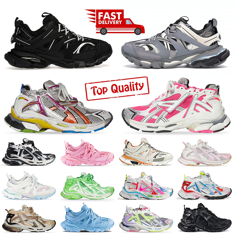 Baskets de créateurs de qualité supérieure Runner 7.0 7.5 Balenciaga Track 3 3.0, chaussures pour femmes et hommes[Code ：L]baskets à plateforme v