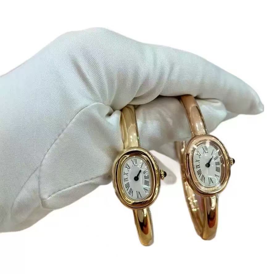 Montres de créateurs de haute qualité pour les femmes de la baignoire de 17 cm