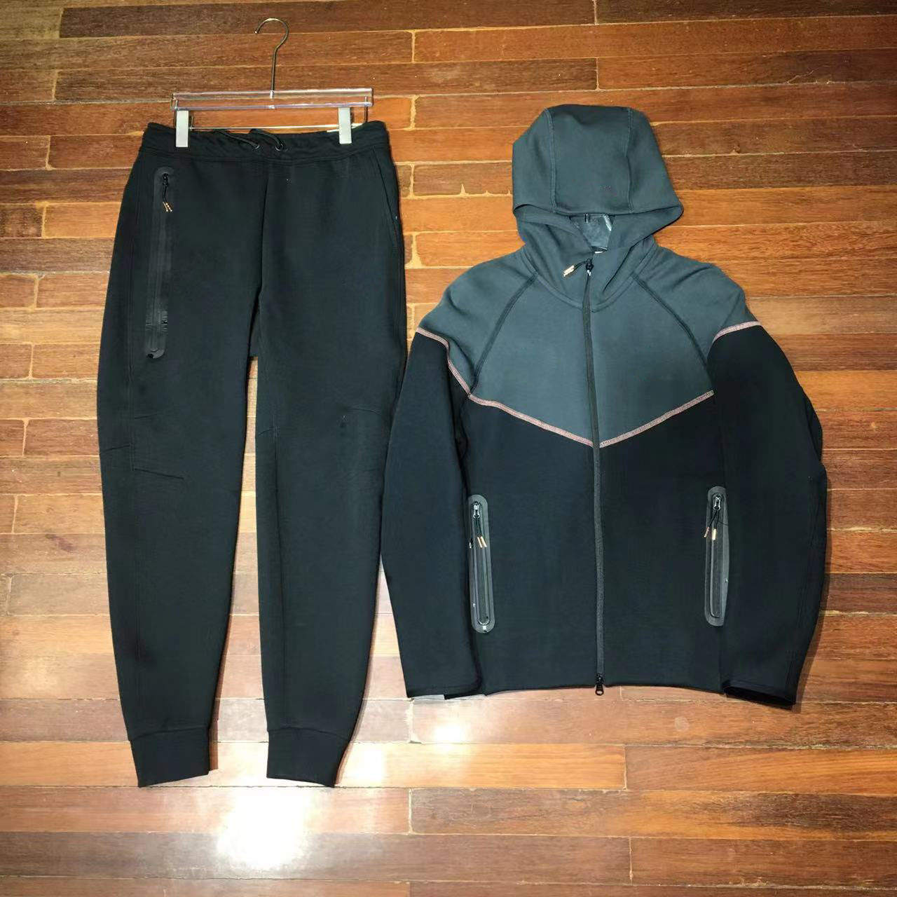 tech hooded sweatshirt tech fleece pants men's athletic joggers designer men's jacket 748 and 749 sets