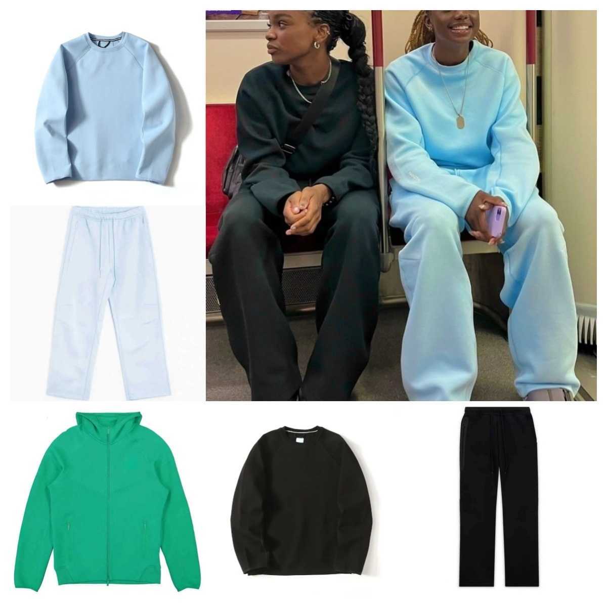Mens Sports Nocta tracksuit Designer Zip Hoodie Pants puffer Set Two Piece Suit Woman hooded sweater Techfce Trousers Track suits Bottoms Running Jo