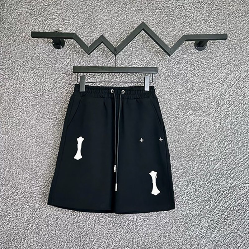 Chrome Men's Shorts Designer Designer CH Pants Printed Summer Casual Trousers Loose Fit Ch Tshirt Sweat Absorbent International Men's And