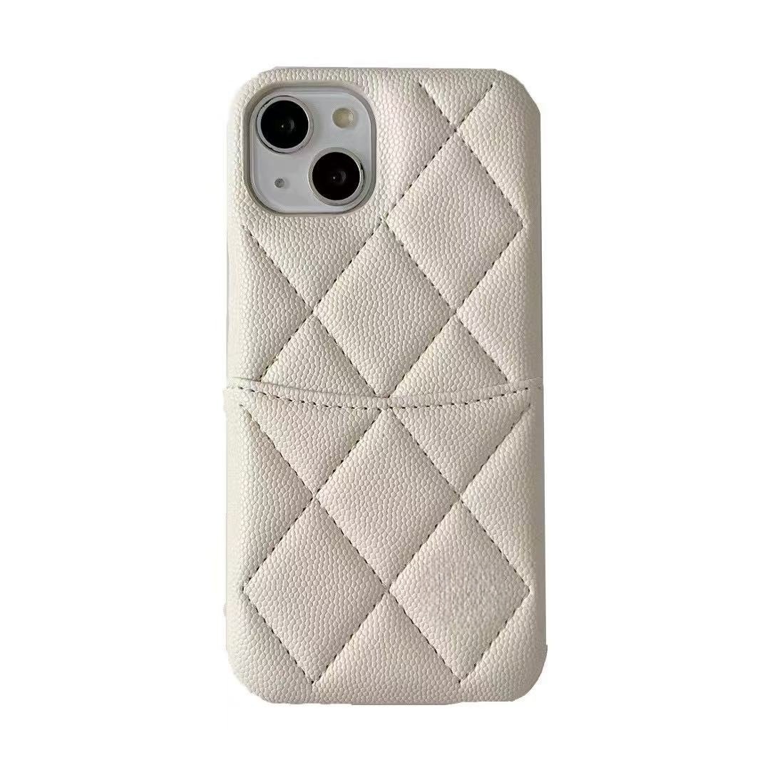 Brand Cell Phone Case with Imprinted Logo Fashion Designer Couple's Cases for iPhone 15 14 13 12 Pro Max Green White Black 27907 32425