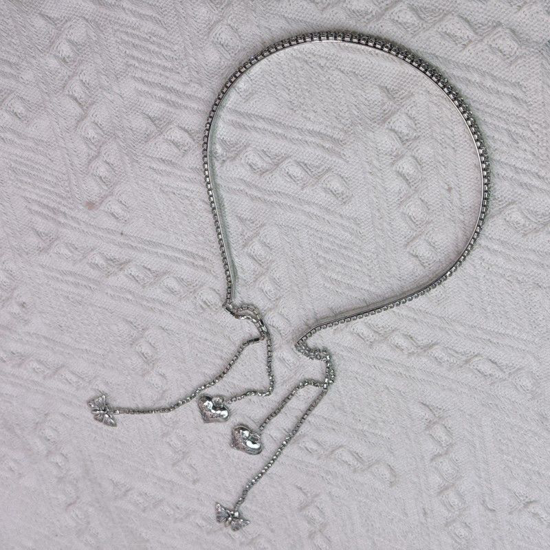 Versatile Heart Tassel Headband - Fashionable Addition for Special Events & Casual Outings-image-1049532218