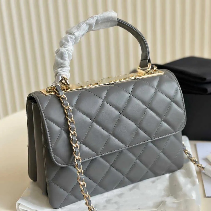 Luxury Bag Top Handle Quilted Chain Shoulder Bags Classic Purse Flap Large Capacity Designer Wallet Calfskin Leather Handbag Multi Pochette Handbags