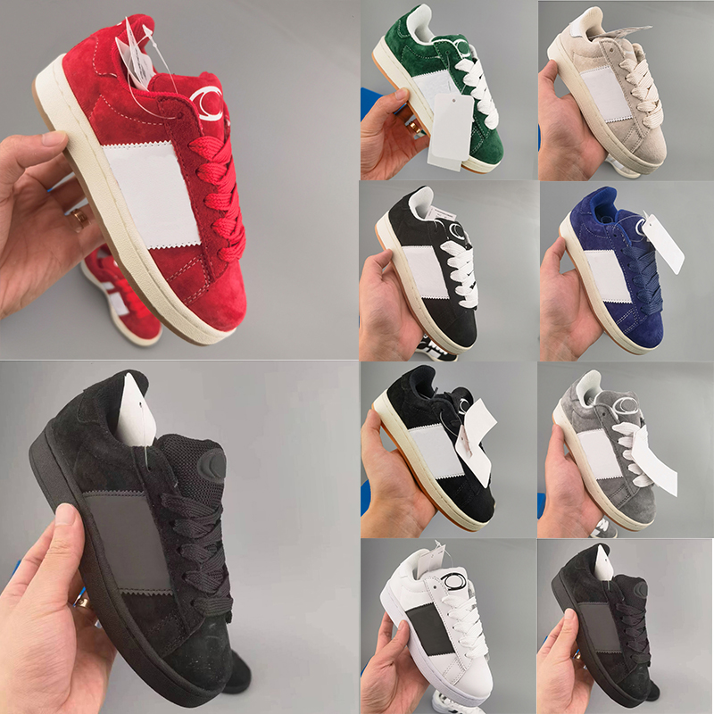 Designer Kids Sneaker shoes 00s Suede sneakers bold Pink Glow Youth Platform shoe Low Top Leather og Vegan yellow Black Gum velvet Toddler sports tr