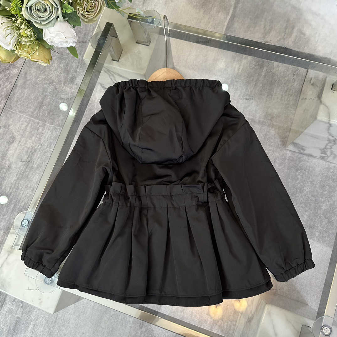 Top hooded baby coat Loose design boys girls Jacket kids designer clothes autumn Zipper design child Outwear A239X07N061-image-1053820846