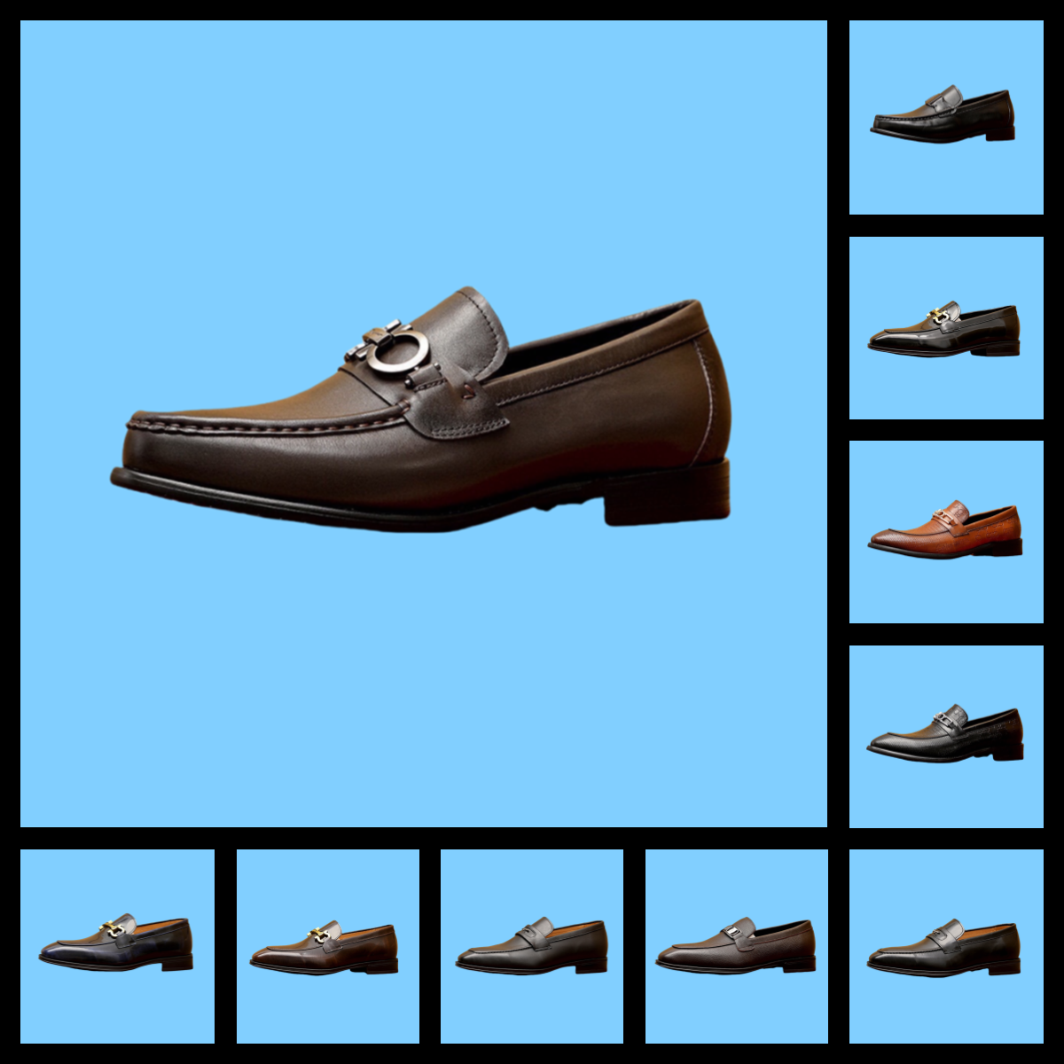2026 Top Designer Luxury Men Fashion Loafers Pointed Toe Shoes Casual Breathable PU Rubber Sole Flat Wedding Dress Shoes Size 38-46-image-946861649