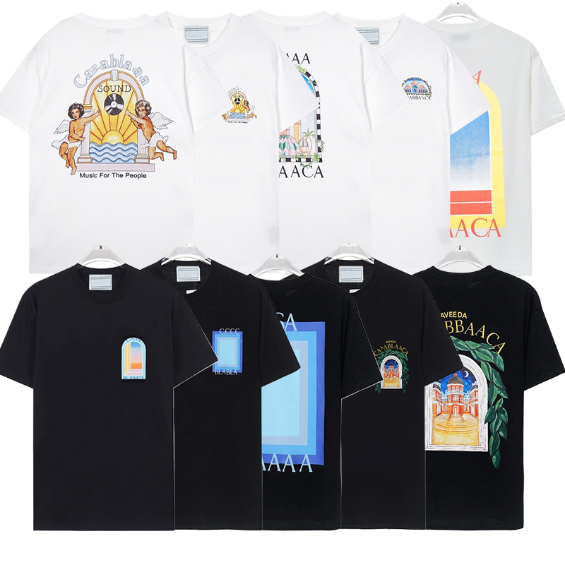 designer t shirt mens t shirt letter design tee high quality cablanc mens shirts for men oversized t-shirts 100%cotton t-shirts vintage short sle-image-802166150