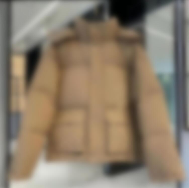 2025SSGG New Autumn and Winter Back Mens and Womens Long Sleeved Shirt Korean Warm Bread Down Jacket