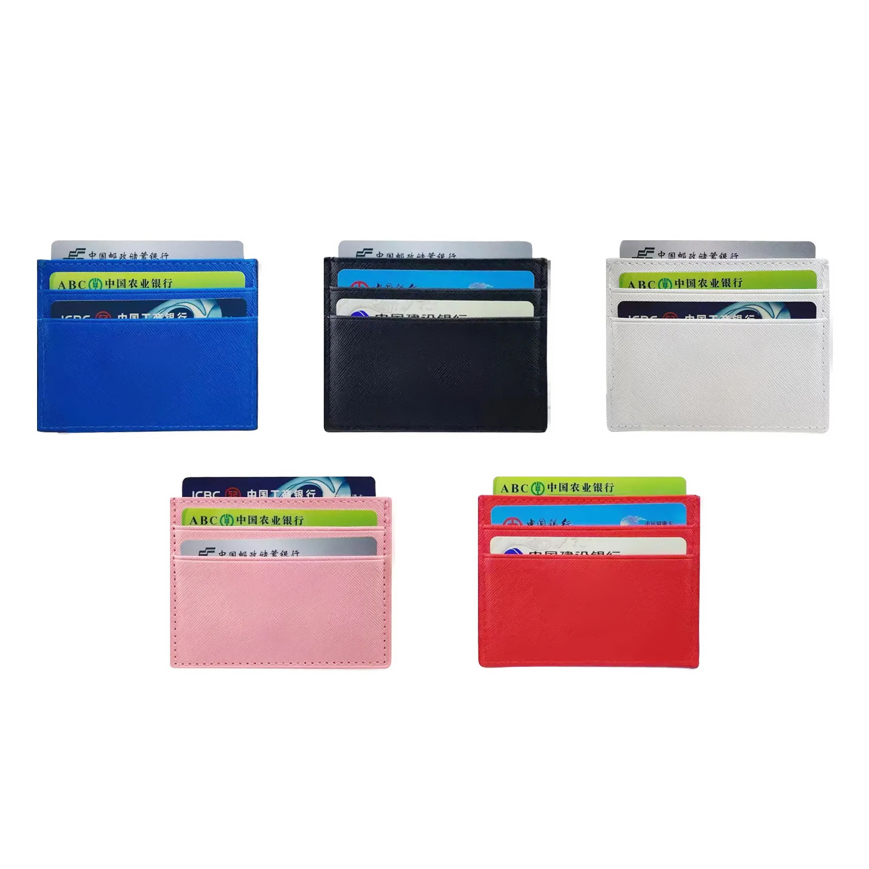 Fashion triangle Coin Purses wallets card holder with box Luxurys designer cardholder wallet Women's Mens real Leather brand wholesale Holde