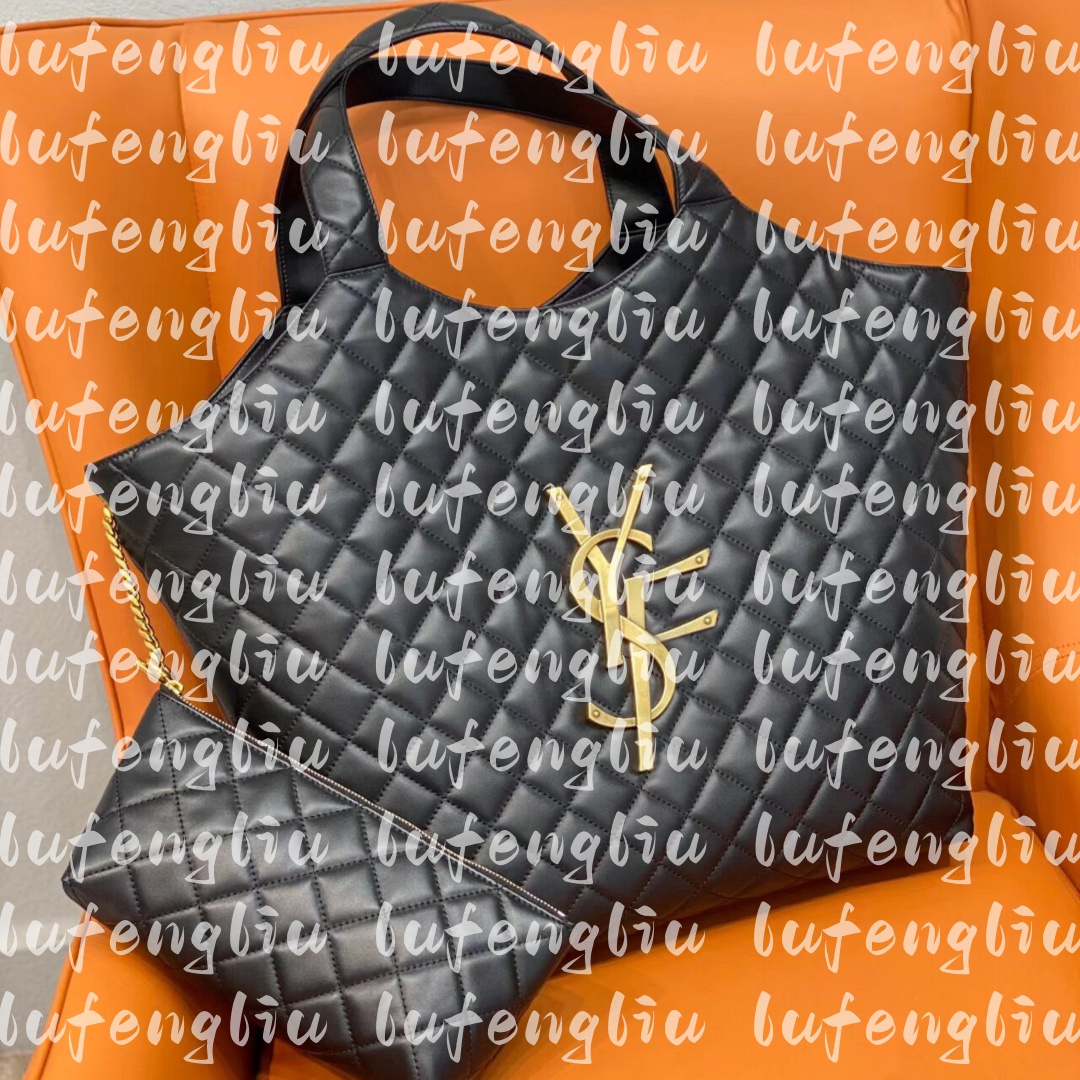 high quality Shopping Bag Luxury Bag Leather Check Women Handbag Designer shoulder Tote Large Beach bag luxurys travel Crossbody Purses Designers