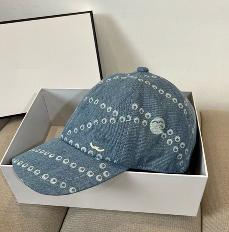 Simple baseball caps duckbill cap classic denim designer hats sun hat unisex 2025