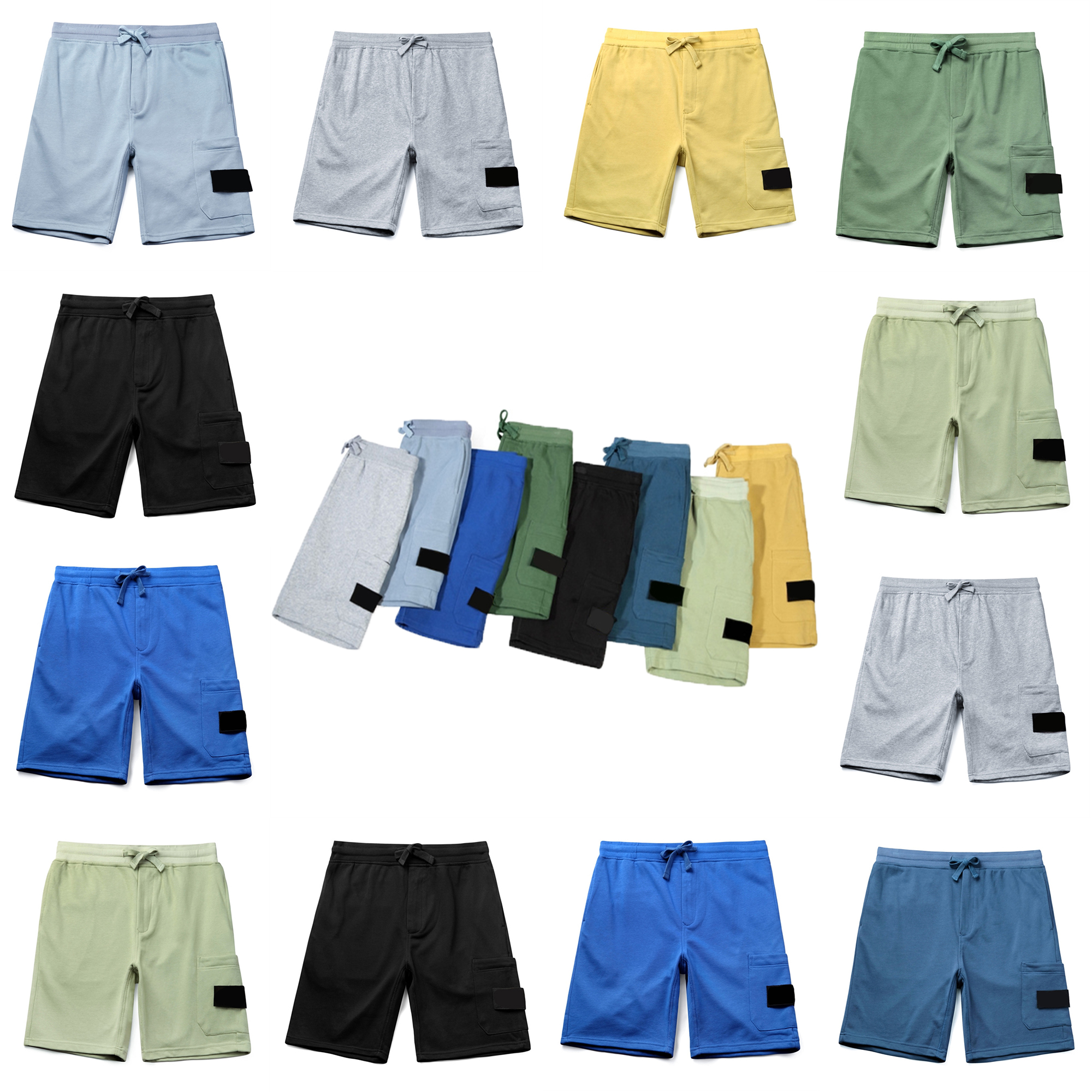 AAA Hign quality shorts Men's brand designers shorts Cotton Classic Embroidered Badge Beach Swim Pants Casual topstoneyshorts