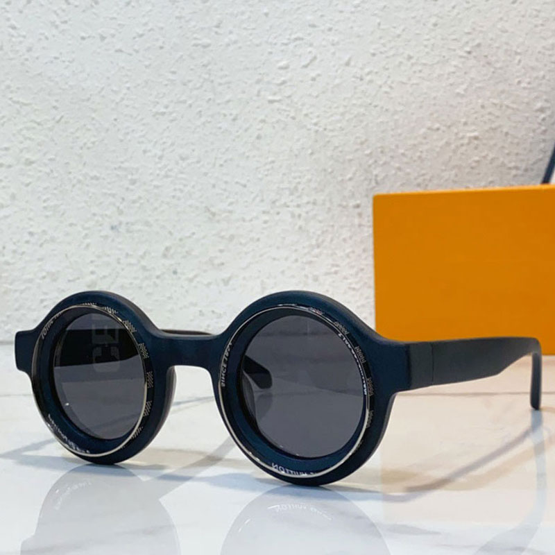 Designer 2024 Paris Men Fashion Week Super Vision Round SunglassesZ2501U Trendy and Fashionable Mens Round Acetate Frame Sunglasses-image-924154790