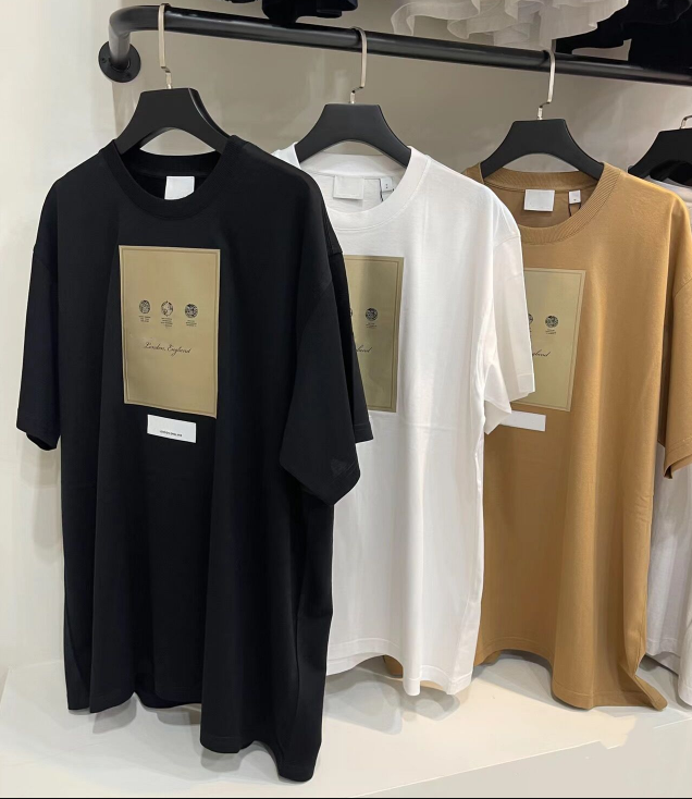 2025 Men Womens T Shirt Lovers Short Sleeve Hot Embroidery Printing Leisure and Trendy Advanced Fabric Designer tshirts Sportswear Street Clothes