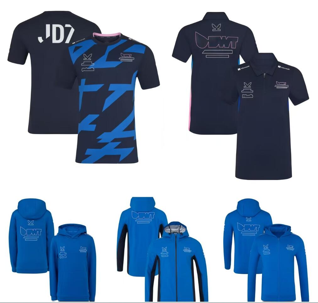 2025F1 Formula 1 racing polo suit new team lapel T-shirt with the same custom-image-764894185