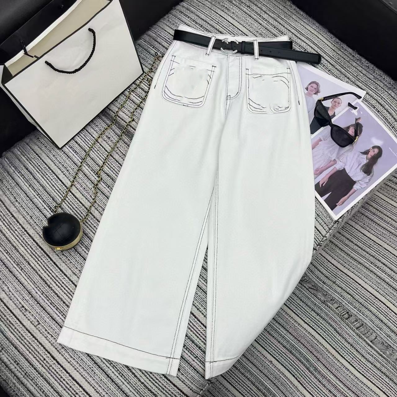 High-End Best-Selling Jeans from 2025 Series - Premium Denim Collection-image-998140304